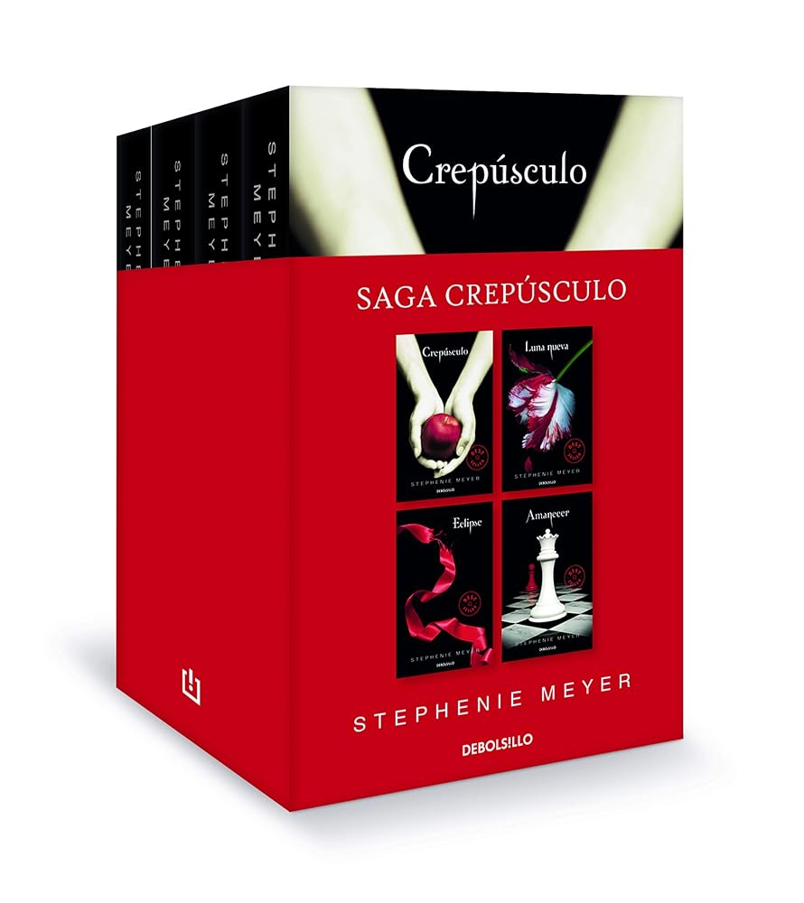 Saga Crepúsculo (edición pack con: Crepúsculo | Luna nueva | Eclipse | Amanecer): 26200 (Best Seller)